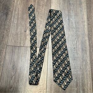 Italianissimo coffee bean patterned tie